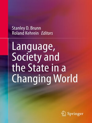 cover image of Language, Society and the State in a Changing World